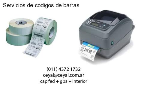 Servicios de codigos de barras