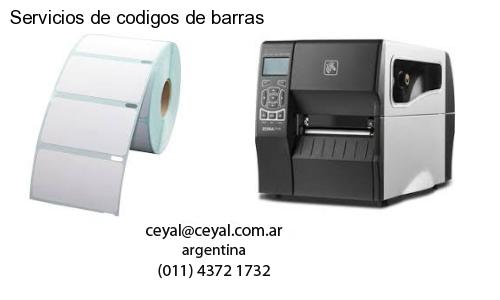 Servicios de codigos de barras