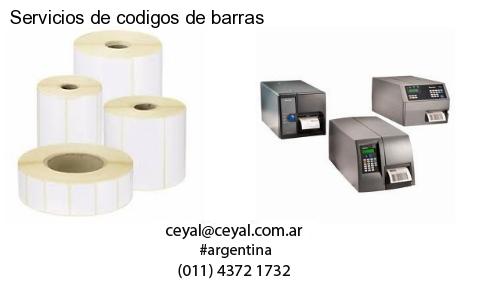 Servicios de codigos de barras