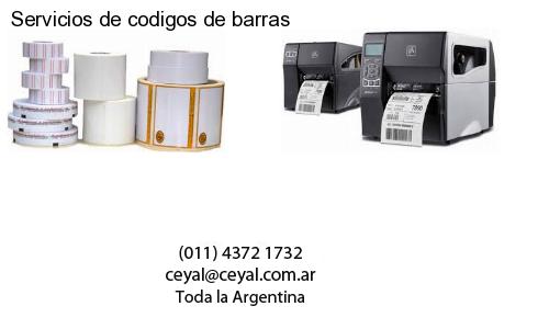 Servicios de codigos de barras