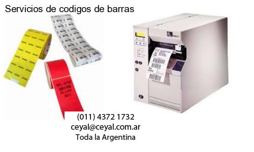 Servicios de codigos de barras