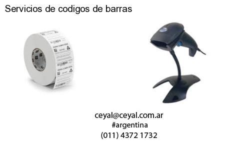 Servicios de codigos de barras