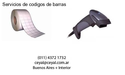 Servicios de codigos de barras