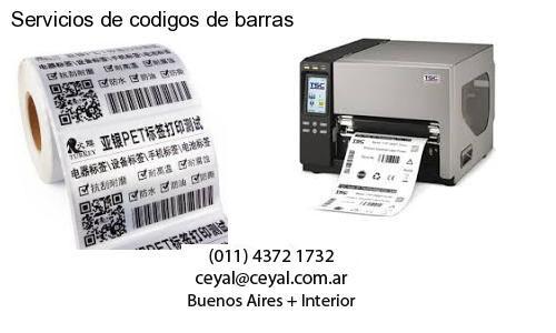 Servicios de codigos de barras