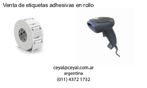 Venta de etiquetas adhesivas en rollo