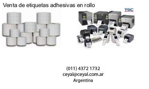 Venta de etiquetas adhesivas en rollo