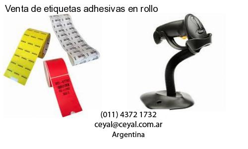 Venta de etiquetas adhesivas en rollo