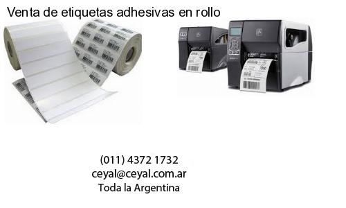 Venta de etiquetas adhesivas en rollo