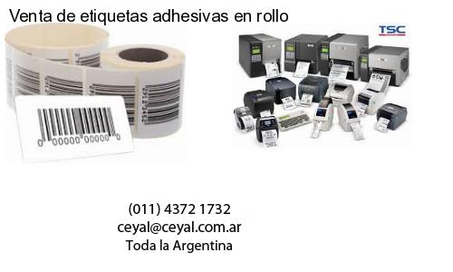 Venta de etiquetas adhesivas en rollo