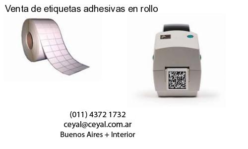 Venta de etiquetas adhesivas en rollo