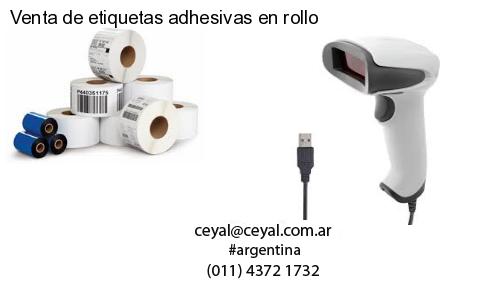Venta de etiquetas adhesivas en rollo