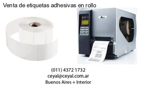 Venta de etiquetas adhesivas en rollo