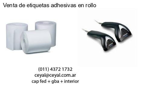 Venta de etiquetas adhesivas en rollo