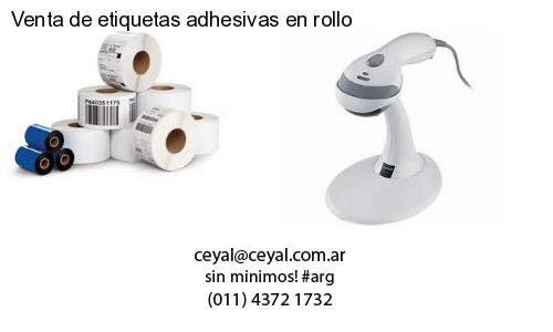 Venta de etiquetas adhesivas en rollo