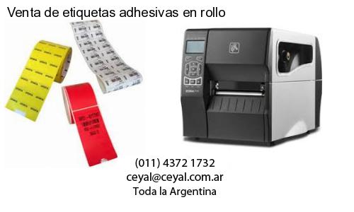 Venta de etiquetas adhesivas en rollo