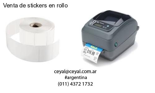 Venta de stickers en rollo