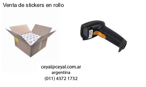 Venta de stickers en rollo