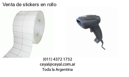 Venta de stickers en rollo