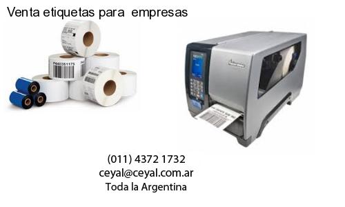 Venta etiquetas para  empresas