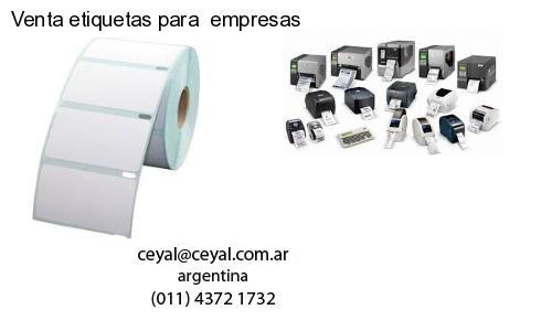 Venta etiquetas para  empresas
