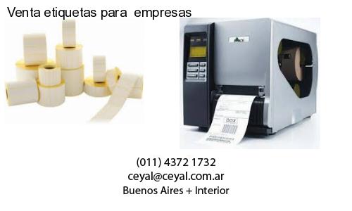 Venta etiquetas para  empresas