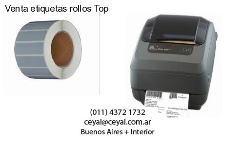 Venta etiquetas rollos Top