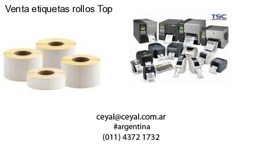 Venta etiquetas rollos Top