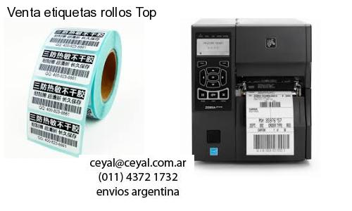 Venta etiquetas rollos Top