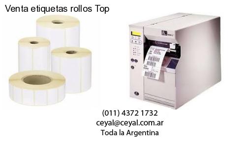 Venta etiquetas rollos Top