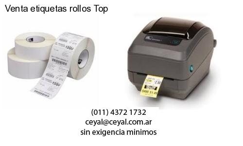 Venta etiquetas rollos Top