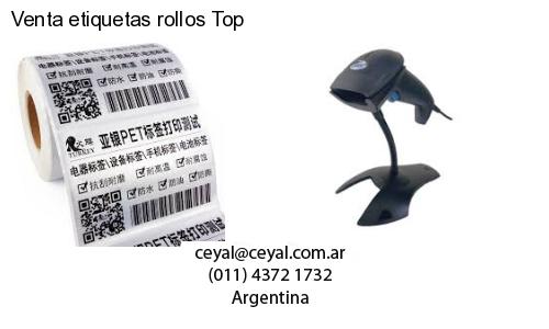 Venta etiquetas rollos Top