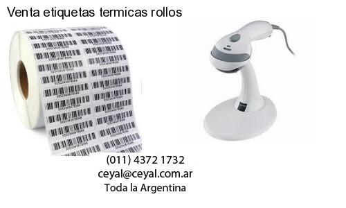 Venta etiquetas termicas rollos