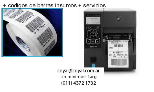   codigos de barras insumos   servicios