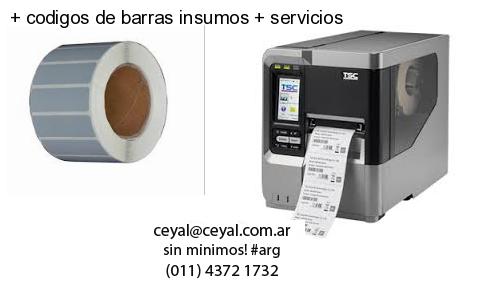   codigos de barras insumos   servicios