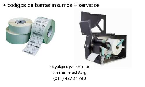   codigos de barras insumos   servicios