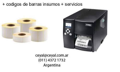   codigos de barras insumos   servicios