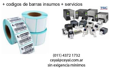   codigos de barras insumos   servicios