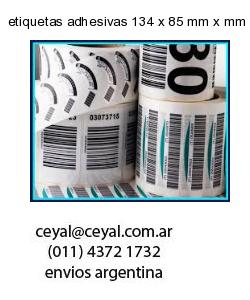 etiquetas adhesivas 134 x 85 mm x mm