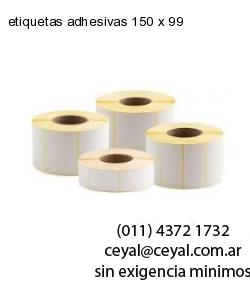 etiquetas adhesivas 150 x 99