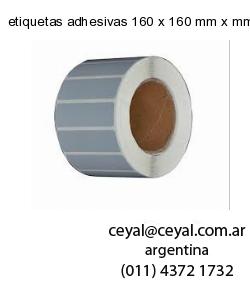 etiquetas adhesivas 160 x 160 mm x mm