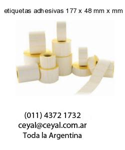 etiquetas adhesivas 177 x 48 mm x mm