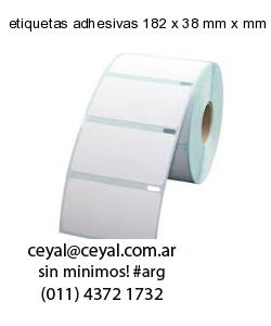 etiquetas adhesivas 182 x 38 mm x mm