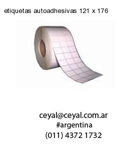 etiquetas autoadhesivas 121 x 176
