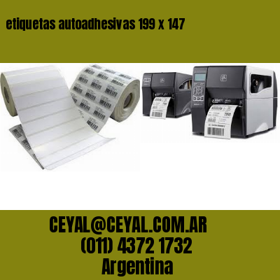 etiquetas autoadhesivas 199 x 147