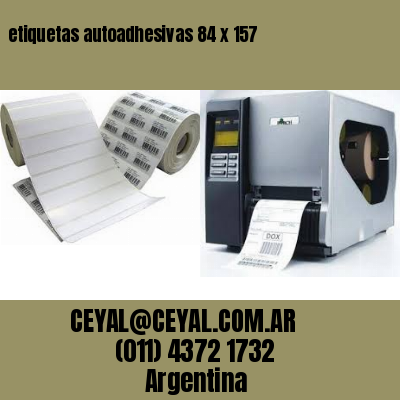 etiquetas autoadhesivas 84 x 157