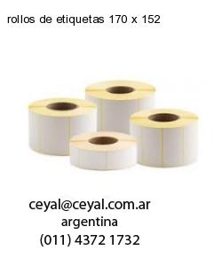 rollos de etiquetas 170 x 152