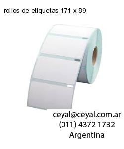 rollos de etiquetas 171 x 89