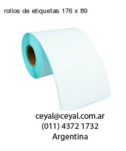 rollos de etiquetas 176 x 89