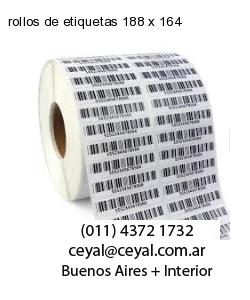 rollos de etiquetas 188 x 164
