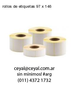 rollos de etiquetas 97 x 146